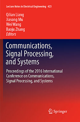 Kartonierter Einband Communications, Signal Processing, and Systems von 
