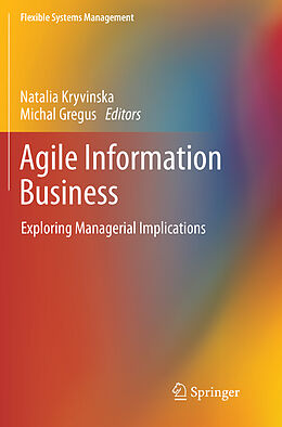 Couverture cartonnée Agile Information Business de 