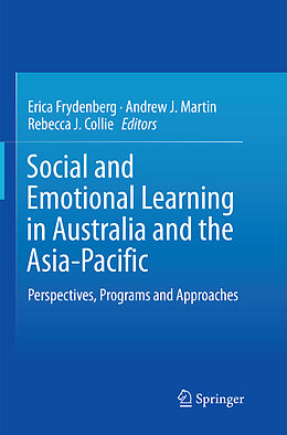 Couverture cartonnée Social and Emotional Learning in Australia and the Asia-Pacific de 