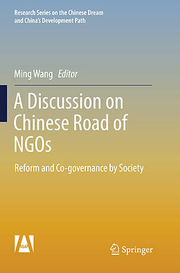 Couverture cartonnée A Discussion on Chinese Road of NGOs de 