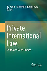 Couverture cartonnée Private International Law de 