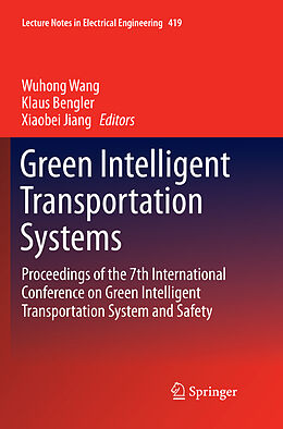 Kartonierter Einband Green Intelligent Transportation Systems von 
