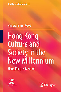 Couverture cartonnée Hong Kong Culture and Society in the New Millennium de 