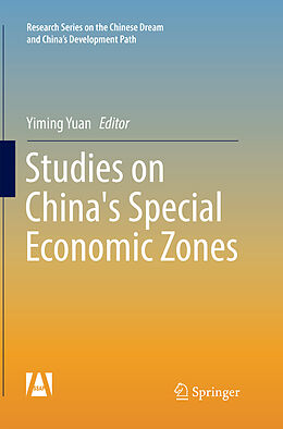 Couverture cartonnée Studies on China's Special Economic Zones de 