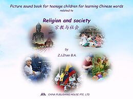 eBook (epub) Picture sound book for teenage children for learning Chinese words related to Religion and society de Zhao Z.J.