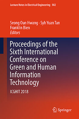 Fester Einband Proceedings of the Sixth International Conference on Green and Human Information Technology von 