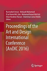 eBook (pdf) Proceedings of the Art and Design International Conference (AnDIC 2016) de 