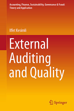 Livre Relié External Auditing and Quality de Iffet Kesimli