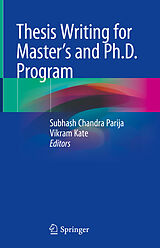 eBook (pdf) Thesis Writing for Master's and Ph.D. Program de 