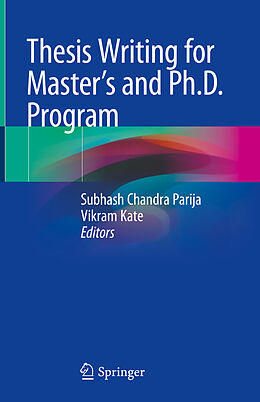 eBook (pdf) Thesis Writing for Master's and Ph.D. Program de 