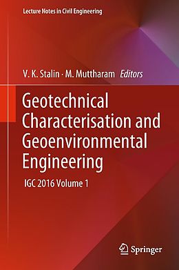 E-Book (pdf) Geotechnical Characterisation and Geoenvironmental Engineering von 