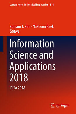 Fester Einband Information Science and Applications 2018 von 