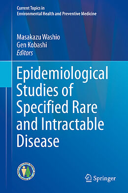 eBook (pdf) Epidemiological Studies of Specified Rare and Intractable Disease de 