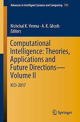 Kartonierter Einband Computational Intelligence: Theories, Applications and Future Directions - Volume II von 
