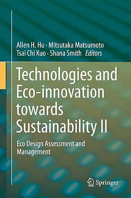 eBook (pdf) Technologies and Eco-innovation towards Sustainability II de 