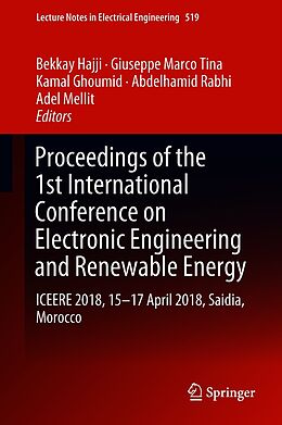 E-Book (pdf) Proceedings of the 1st International Conference on Electronic Engineering and Renewable Energy von 