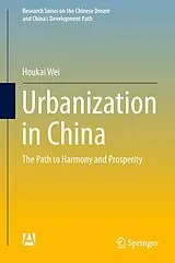 Fester Einband Urbanization in China von Houkai Wei