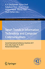 Couverture cartonnée Smart Trends in Information Technology and Computer Communications de 