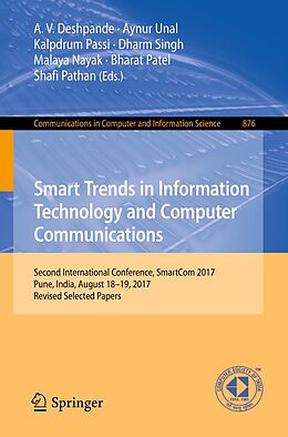 eBook (pdf) Smart Trends in Information Technology and Computer Communications de 