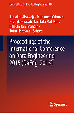 Fester Einband Proceedings of the International Conference on Data Engineering 2015 (DaEng-2015) von 