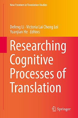 Livre Relié Researching Cognitive Processes of Translation de 