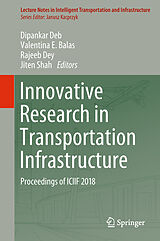 eBook (pdf) Innovative Research in Transportation Infrastructure de 