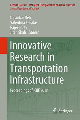 eBook (pdf) Innovative Research in Transportation Infrastructure de 