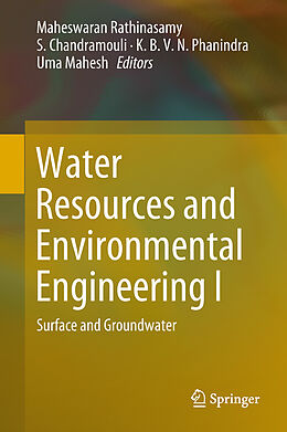 Livre Relié Water Resources and Environmental Engineering I de 