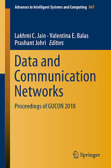 Couverture cartonnée Data and Communication Networks de 