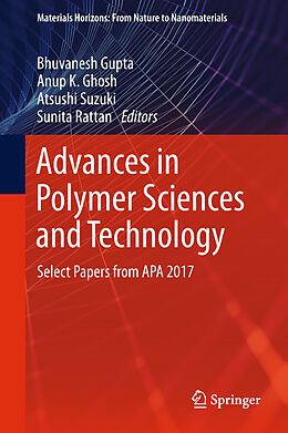 Livre Relié Advances in Polymer Sciences and Technology de 