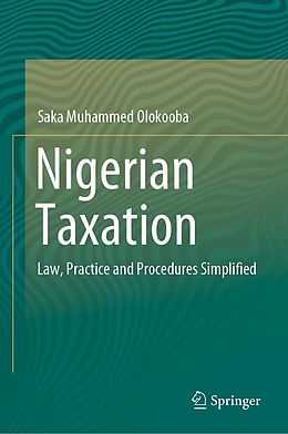 E-Book (pdf) Nigerian Taxation von Saka Muhammed Olokooba