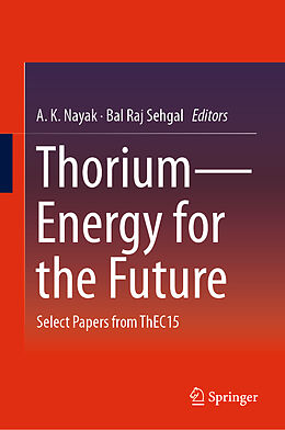 Livre Relié Thorium Energy for the Future de 