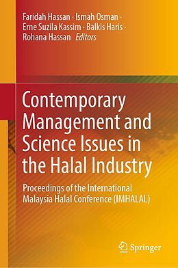 eBook (pdf) Contemporary Management and Science Issues in the Halal Industry de 