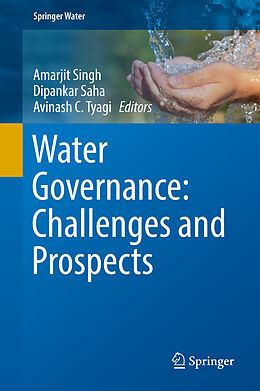 Livre Relié Water Governance: Challenges and Prospects de 