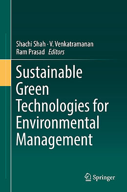 Livre Relié Sustainable Green Technologies for Environmental Management de 