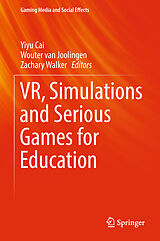 eBook (pdf) VR, Simulations and Serious Games for Education de 