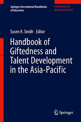 Livre Relié Handbook of Giftedness and Talent Development in the Asia-Pacific de 