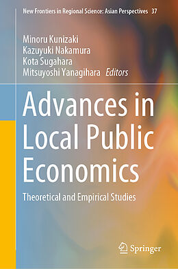 Livre Relié Advances in Local Public Economics de 