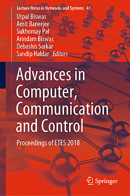 Livre Relié Advances in Computer, Communication and Control de 