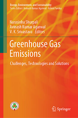 Livre Relié Greenhouse Gas Emissions de 