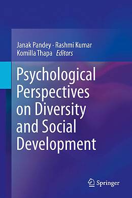 Livre Relié Psychological Perspectives on Diversity and Social Development de 