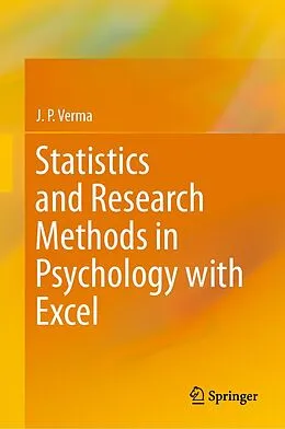 E-Book (pdf) Statistics and Research Methods in Psychology with Excel von J. P. Verma