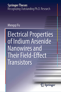 Fester Einband Electrical Properties of Indium Arsenide Nanowires and Their Field-Effect Transistors von Mengqi Fu