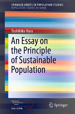 eBook (pdf) An Essay on the Principle of Sustainable Population de Toshihiko Hara
