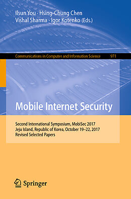 Couverture cartonnée Mobile Internet Security de 
