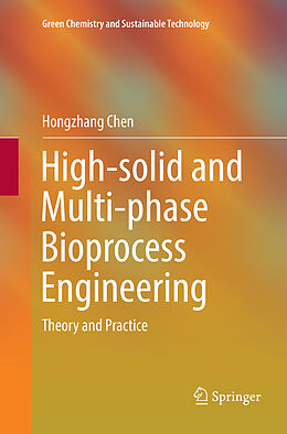 Couverture cartonnée High-solid and Multi-phase Bioprocess Engineering de Hongzhang Chen