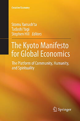 Couverture cartonnée The Kyoto Manifesto for Global Economics de 