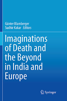 Couverture cartonnée Imaginations of Death and the Beyond in India and Europe de 