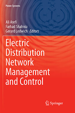 Kartonierter Einband Electric Distribution Network Management and Control von 