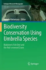 Kartonierter Einband Biodiversity Conservation Using Umbrella Species von 